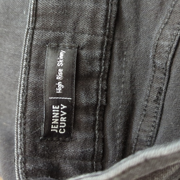 True Religion Black Rinse Jennie Curvy High Rise Skinny Jeans Size 30 - Picture 14 of 16